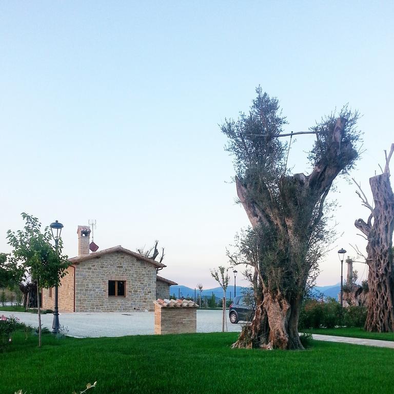 Tenuta Borgo Santa Cecilia Gubbio Bagian luar foto
