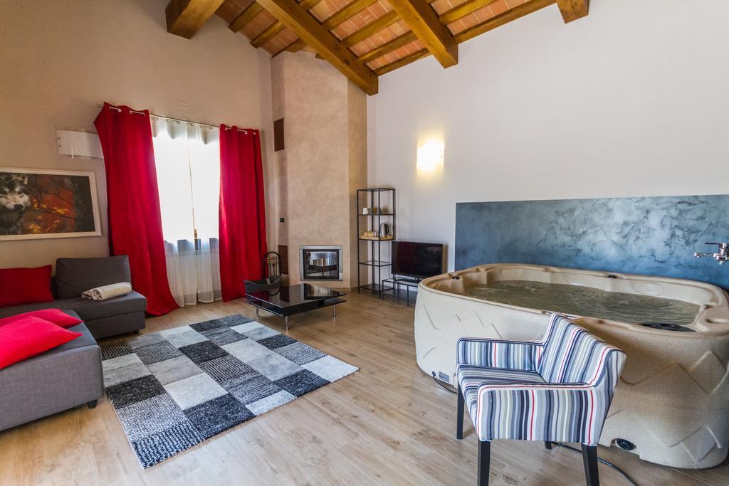 Tenuta Borgo Santa Cecilia Gubbio Bagian luar foto